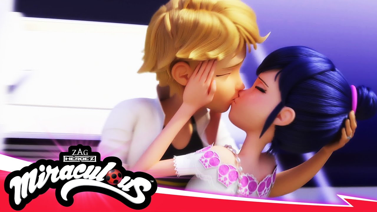 🐞 REWOLUCJA – Pocałunek Marinette i Adriena 🐾 | Subskrybuj @Miraculous_Polish  | Miraculum