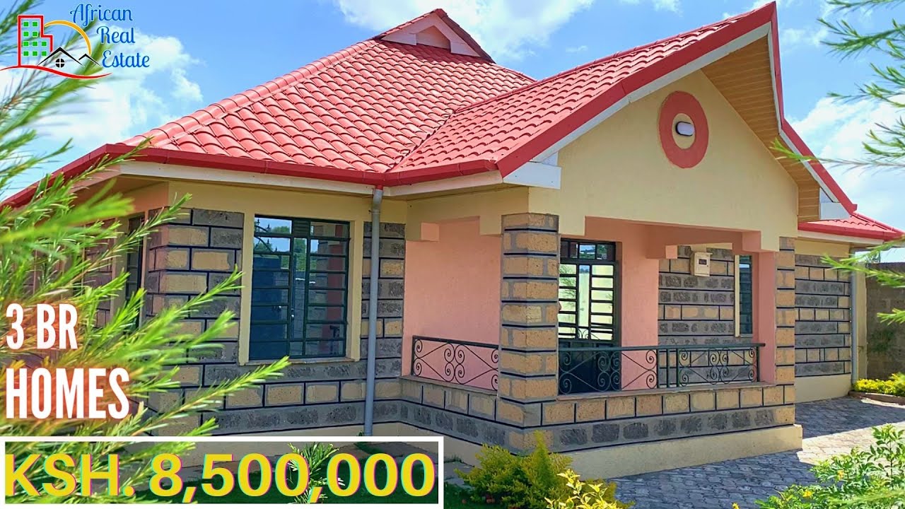 Inside 3BR Homes in Yukos Kitengela - The Cheapest Large Bungalows in Kenya-  Easy to own @ $85,000