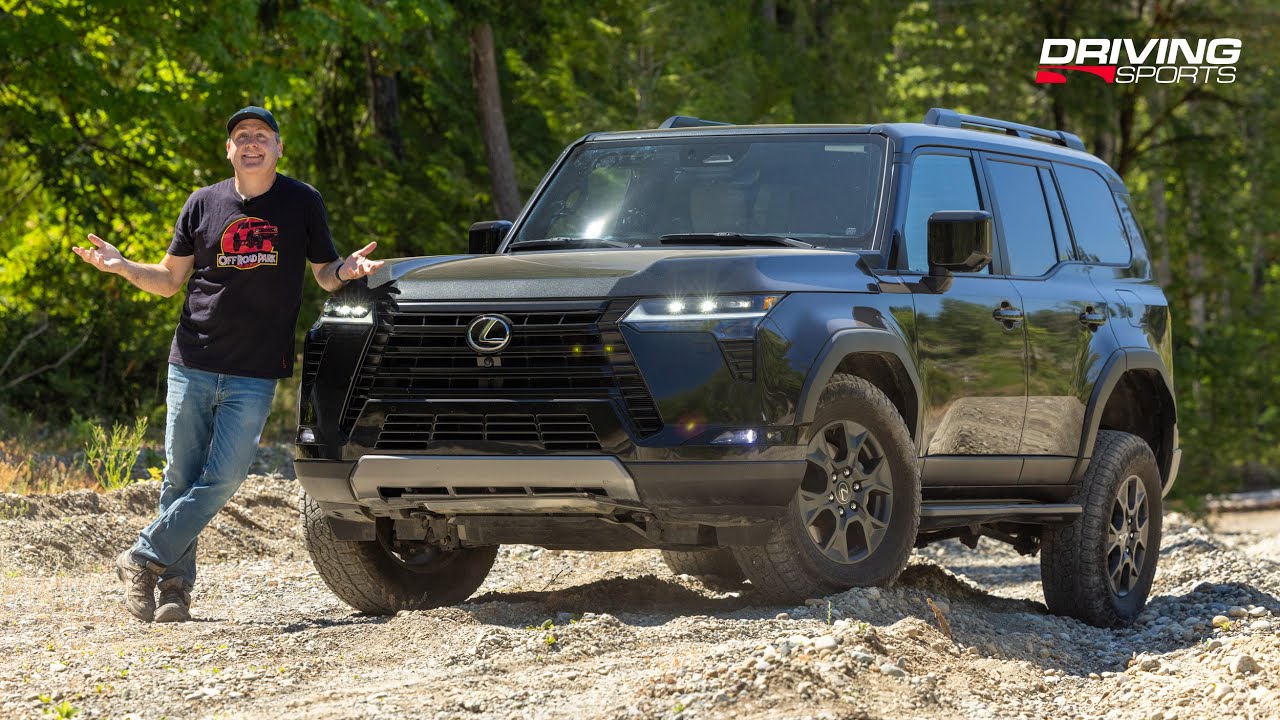 2024 Lexus GX550 Overtrail Mountain Test Course Off-Road Review