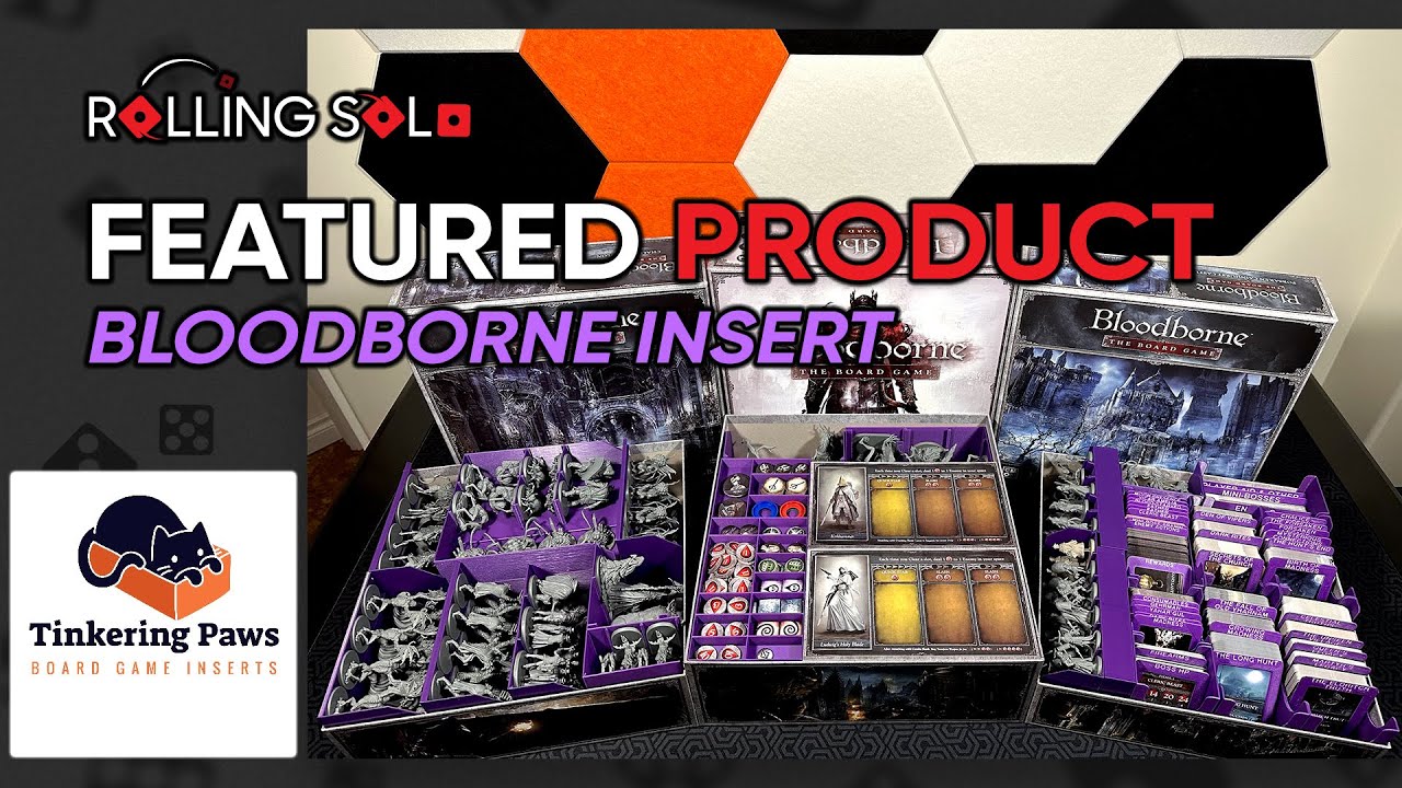 Рекомендуемый продукт | Tinkering Paws | Вкладыш для настольной игры Bloodborne