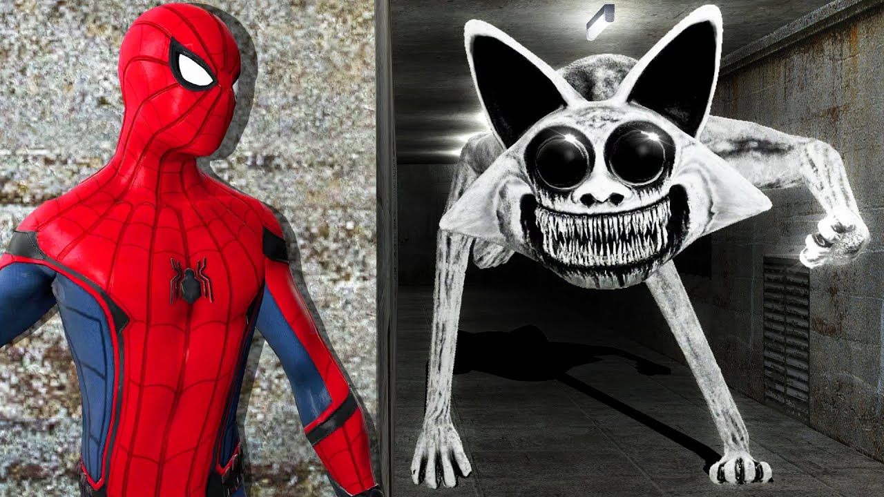 Spiderman HUNTS Zoonomaly Monsters... (Garrys Mod)
