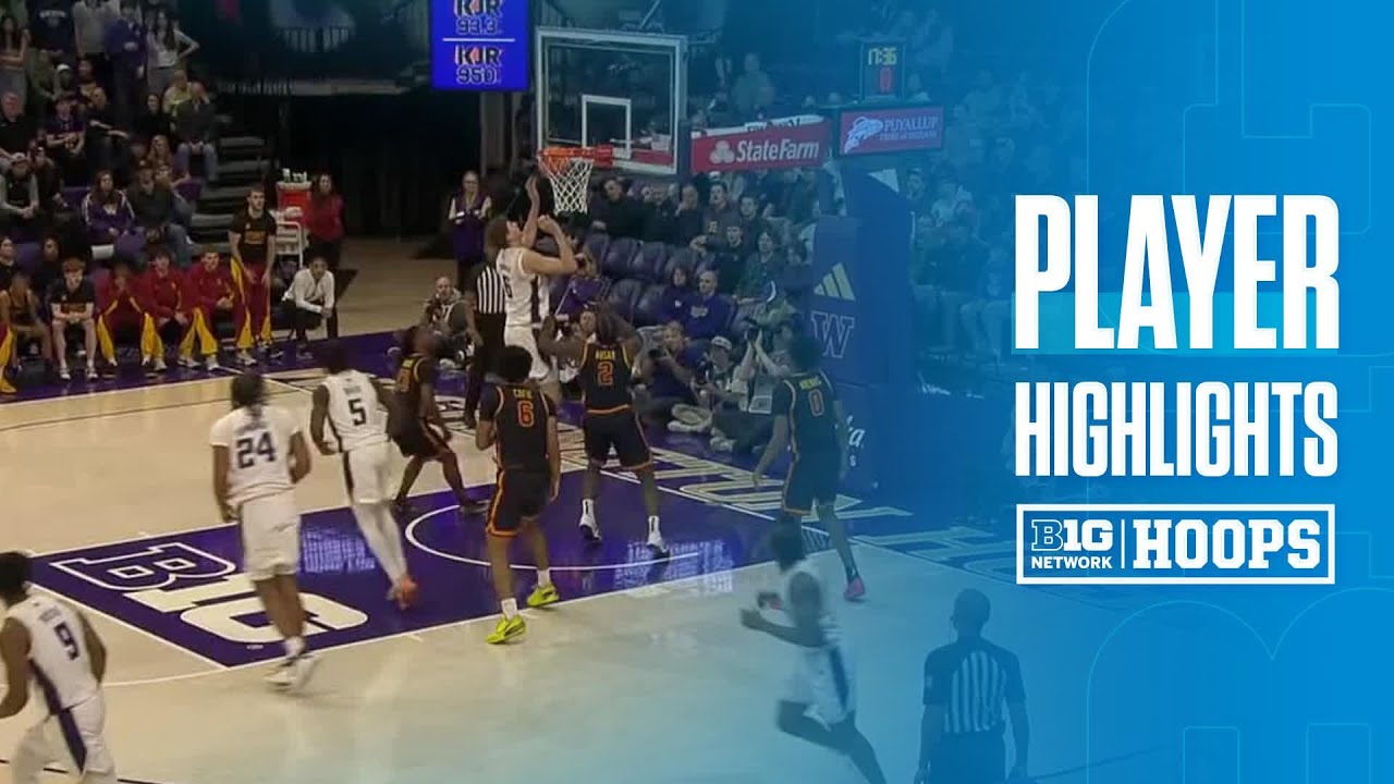 Zoom Diallo Highlights vs. USC | Washington Basketball | 03/04/2026