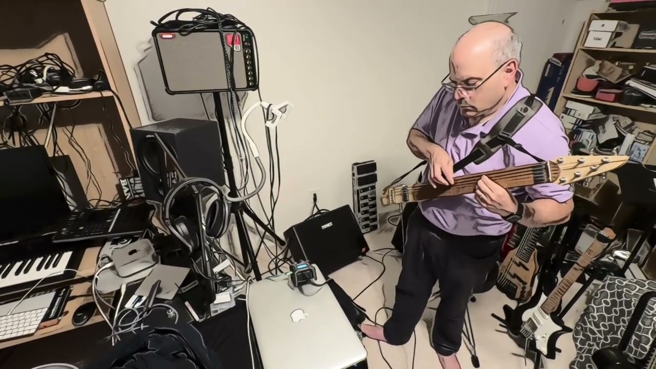 “No Fretting” Dragonfly DF6 Fretless 6 String Bass