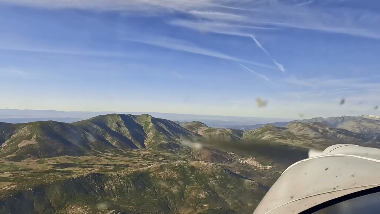 Navigation flight to el escorial 🏔️⛰️