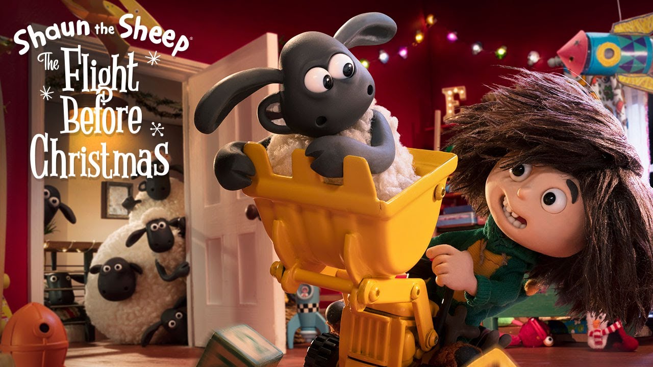 🐑🎄 Shaun the Sheep: The Flight Before Christmas (Movie Clips Compilation)