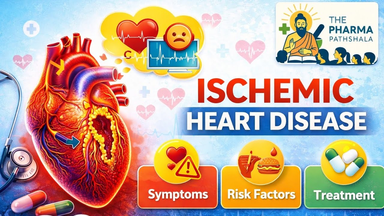 Drugs to treat Ischemic Heart Disease | Pharmacology Series 