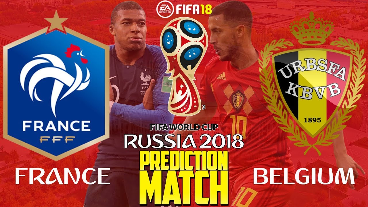 France vs Belgium | World Cup 2018 Russia | Prediction Match | FIFA 18