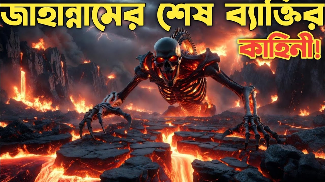 জাহান্নামের শেষ মানুষ | কয়লা হয়ে যাওয়া মানুষের জান্নাতে প্রবেশের ভয়ংকর কাহিনী