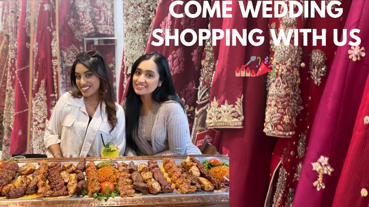 COME WEDDING SHOPPING WITH US 💅🏽🎉