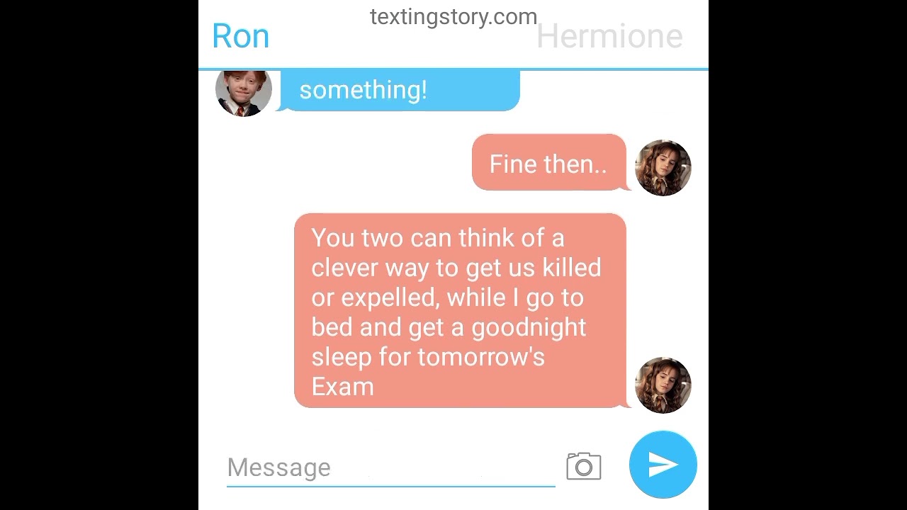 Harry x Ginny Texting Story (Hinny) Ep 5