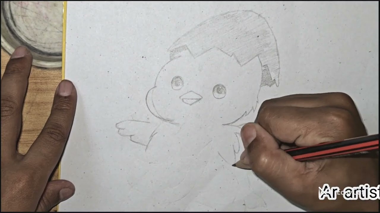 Baby Chick Drawing Tutorial ✏️ | Easy Drawing for Beginners