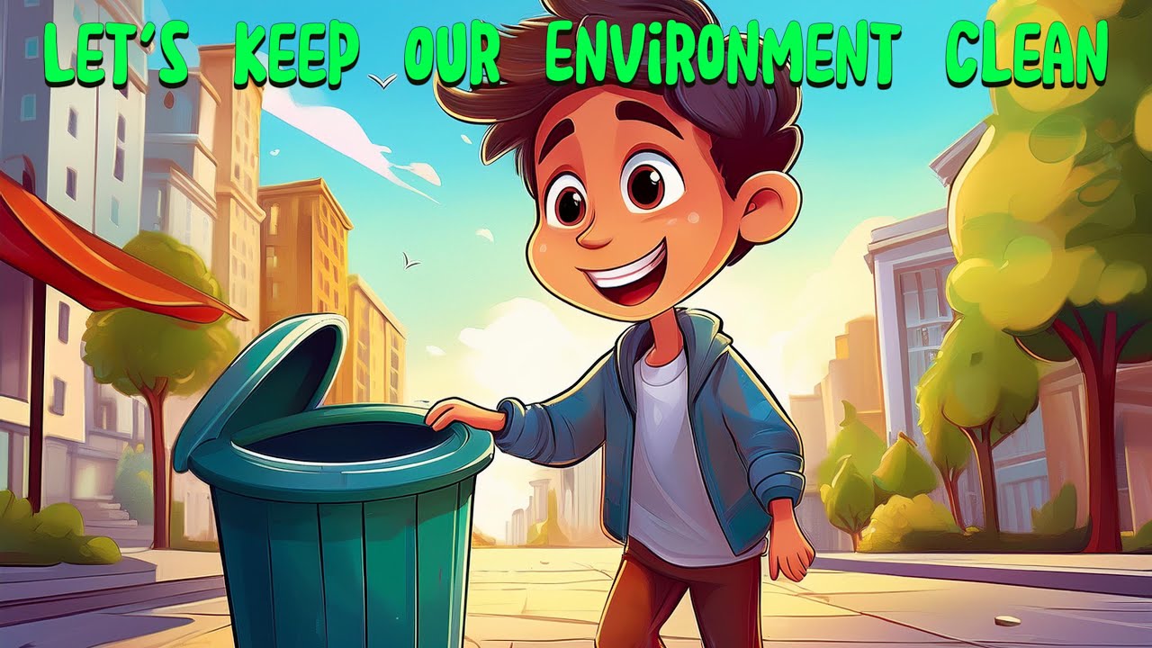 Let&rsquo;s Keep Our Environment Clean || Kids Song || Babygoodsleepstory #kidssong #kidssongs