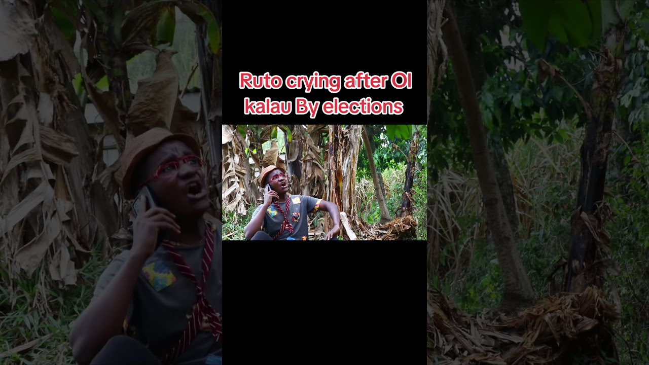 Ruto crying after Ol Kalau by-election results #comedyvideos #funny