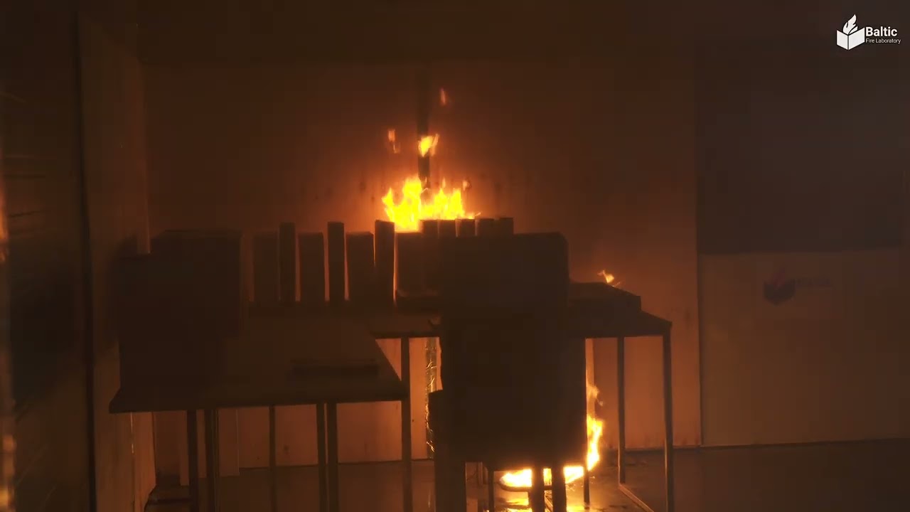 Full scale fire tests VdS 3883-2 with Water Mist Sidewall Sprinklers