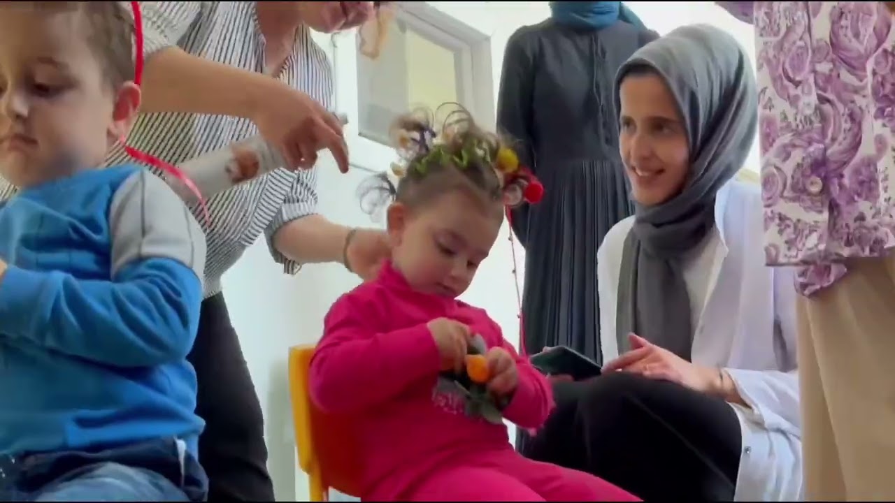 Kahta Özel Leyla Tatlı Kreş ve Gündüz Bakımevi Saç Partisi