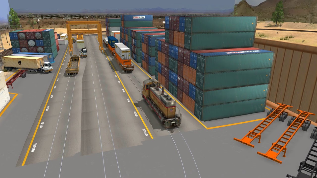 Santa Fe Needles Sub  Intermodal Part 1 Barstow