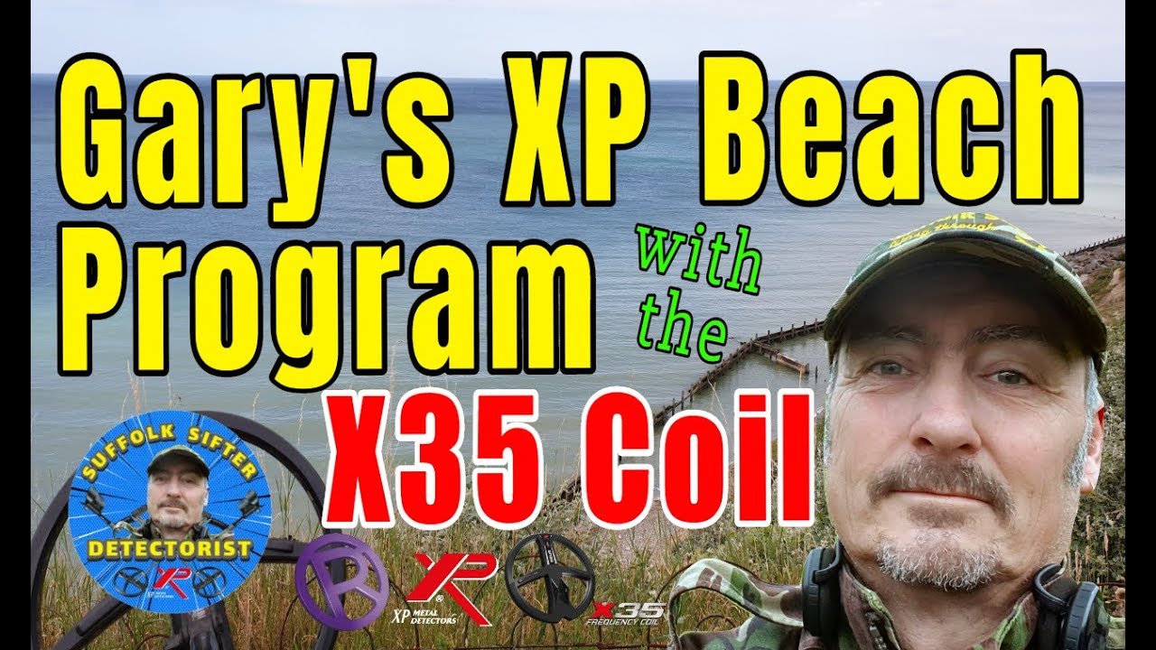 WOW! | Gary's XP Deus Beach Program & X35 Coil Test | Metal Detecting UK