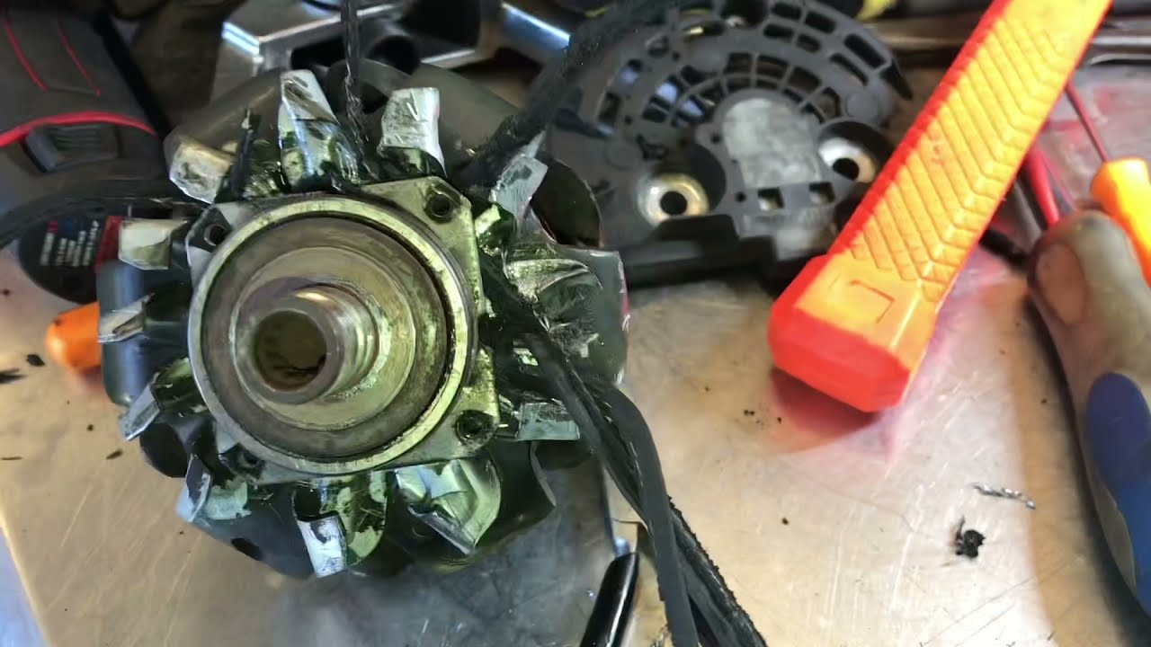 2006 C230 alternator replacement #W203
