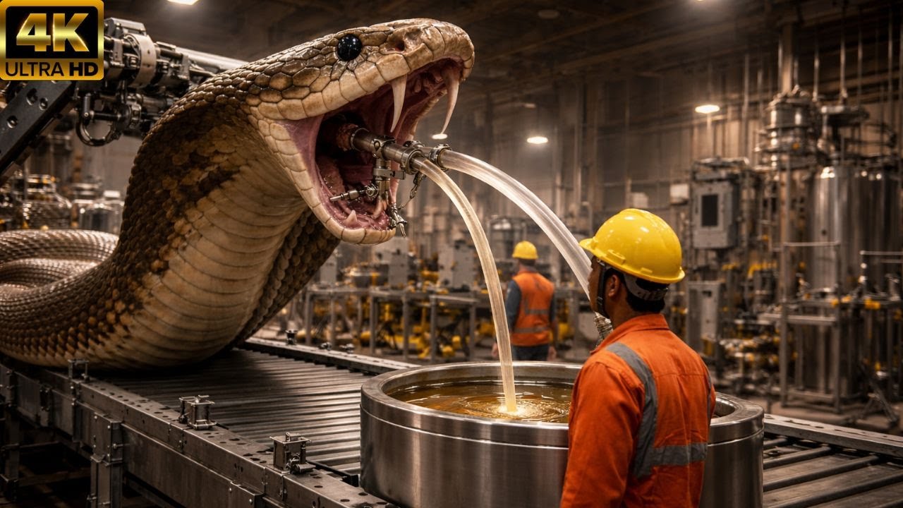 Inside a High-Tech Manufacturing Mega Factory: From Snake Venom to Modern Medicine (Full Process)