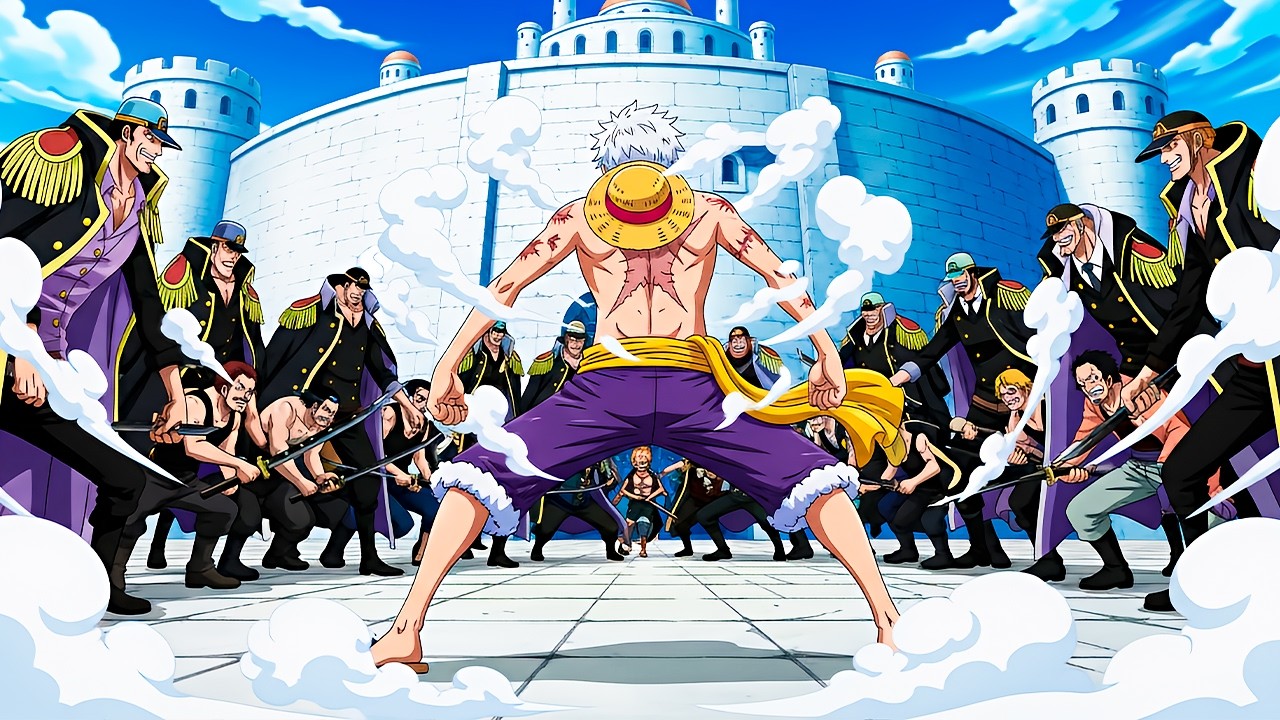 One Piece Cap&iacute;tulos completos cuarta temporada Explota la Batalla Luffy contra el Gobierno