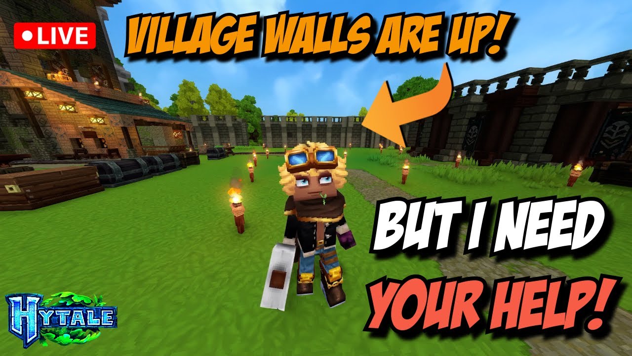 Help Me Bring This Build to Life!! | Hytale Hop in & Chat :)))
