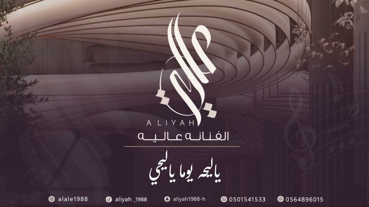 الفنانة عالية | يا ليحه يوما يا ليحي | حفل إبراهيم البركاتي 2025 Aliyah