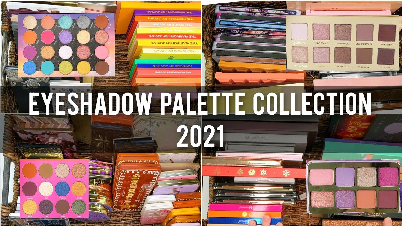 EYESHADOW PALETTE COLLECTION 2021 (600+ palettes!)