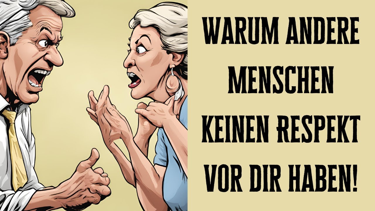 Warum andere Menschen keinen Respekt vor dir haben!