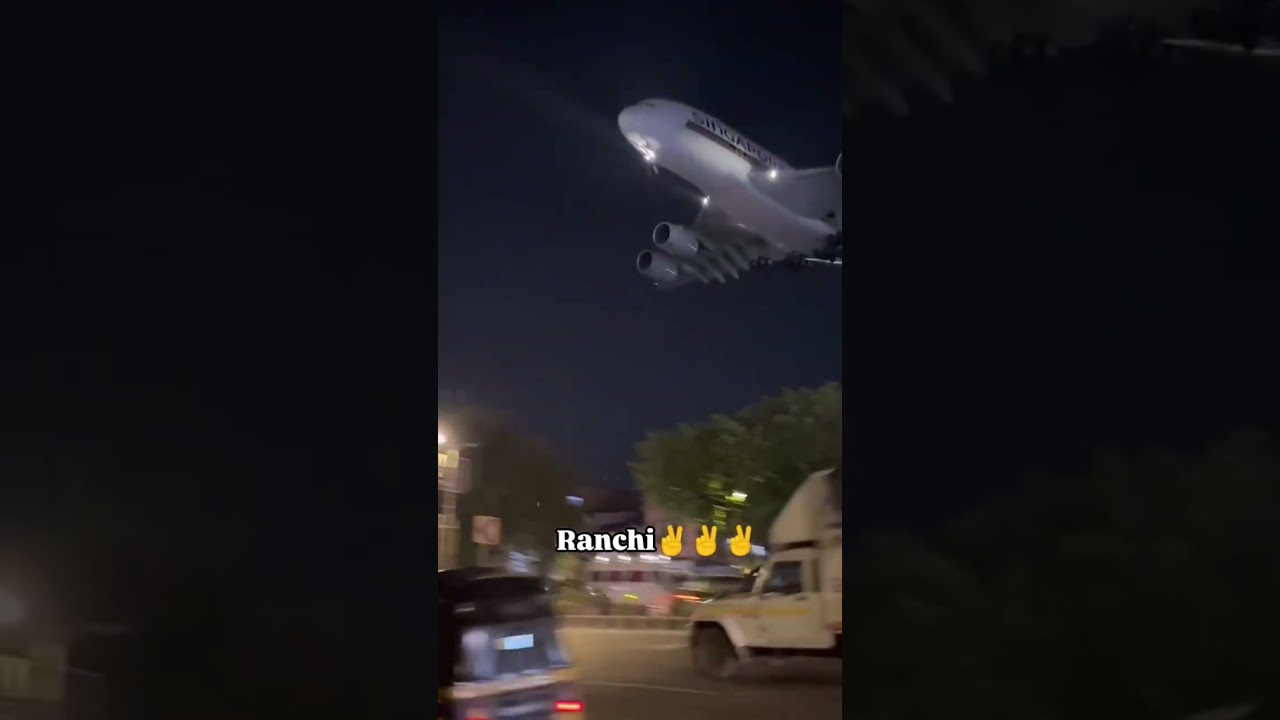 Birsa munda airport #airport #ranchi #ranchinews #ranchiraja #jharkhand #jharkhandnews #night