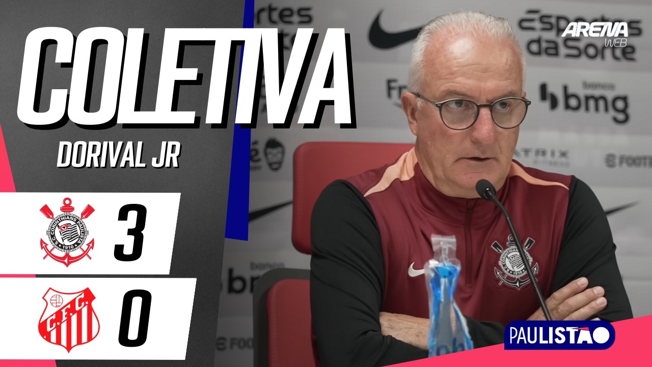 COLETIVA DORIVAL JR | AO VIVO | Corinthians x Capivariano - Paulistão 2026