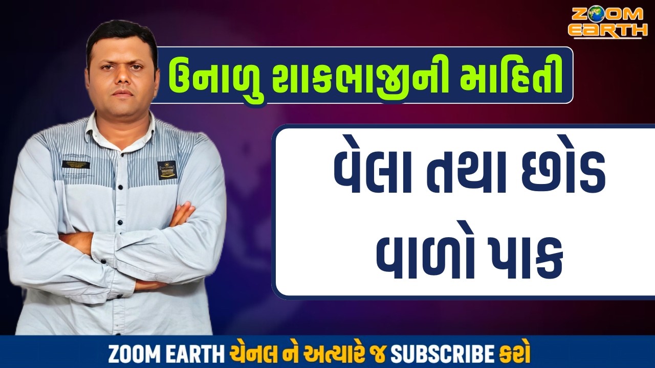 ઉનાળુ શાકભાજીની માહિતી | info of Summer Vegetable Crops Paresh Goswami