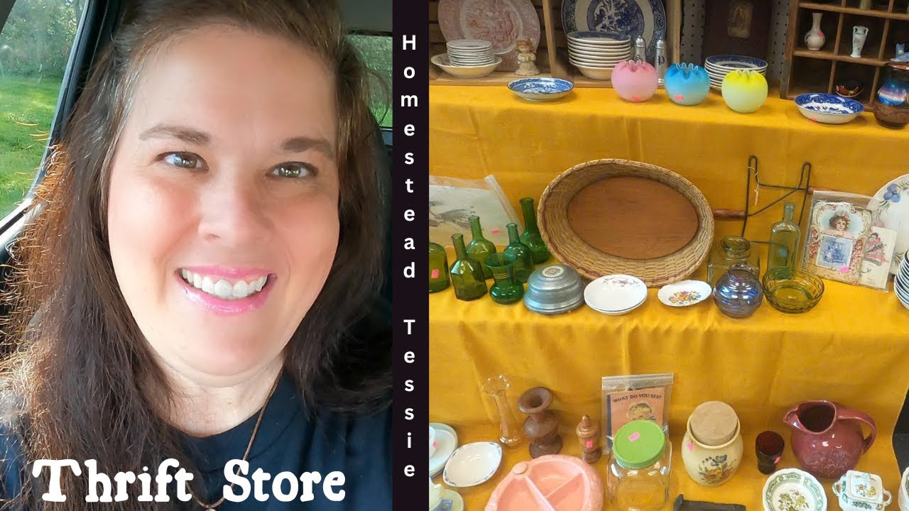 Hubby & I go on a Date Thrift Shopping!!