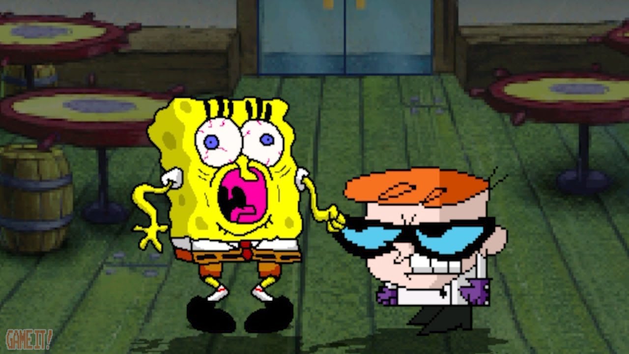 SPONGEBOB WILL NEVER LET ANYONE TAKE OVER THE KRUSTY KRAB!