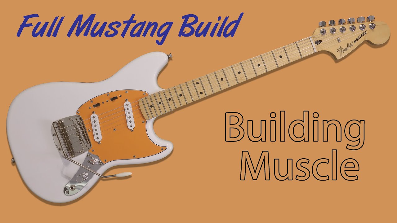 Сборка Fender Mustang с использованием китайского кузова с eBay