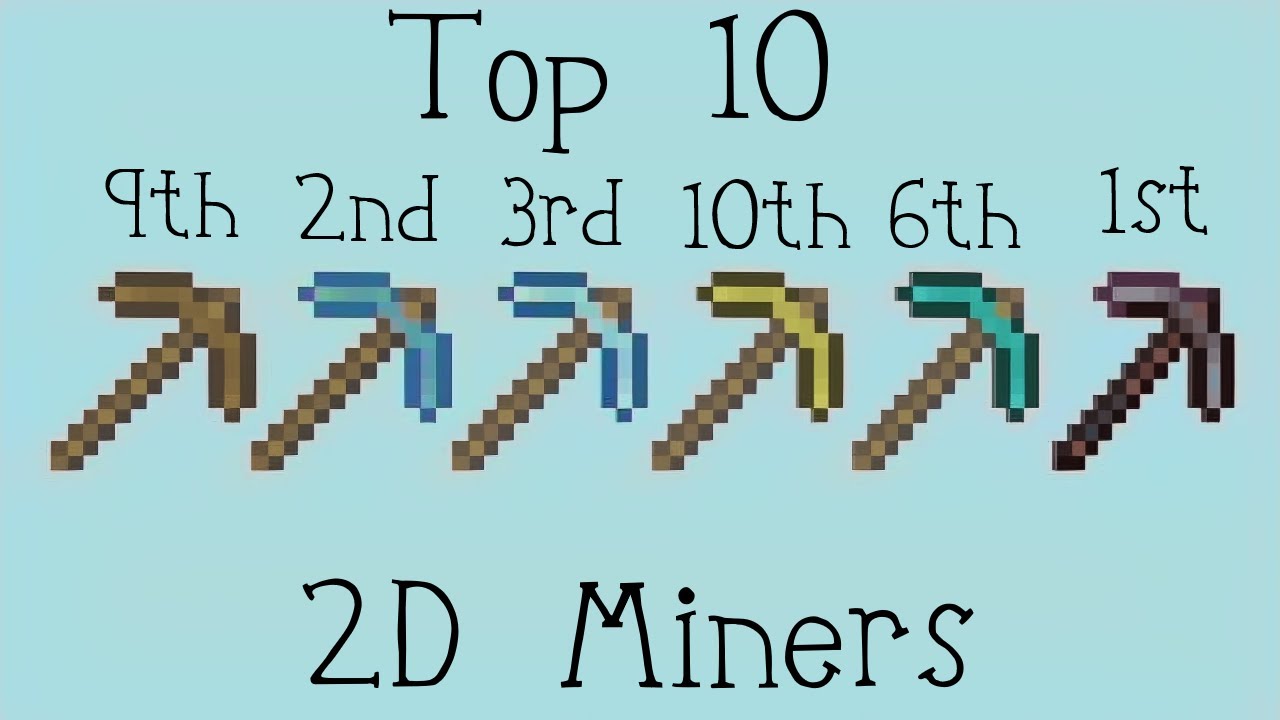 Top 10 2D Mining Games