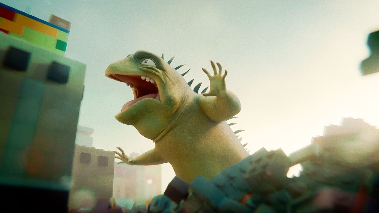 Parece o GODZILLA mas na verdade é um Lagarto Falante! -RECAP