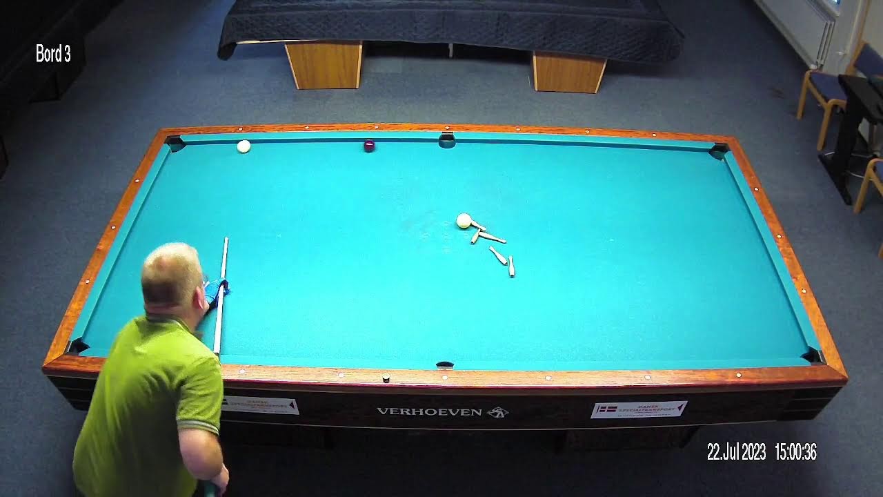 Tr&aelig;ning Mick J&oslash;rgensen N&aelig;stved billard klub