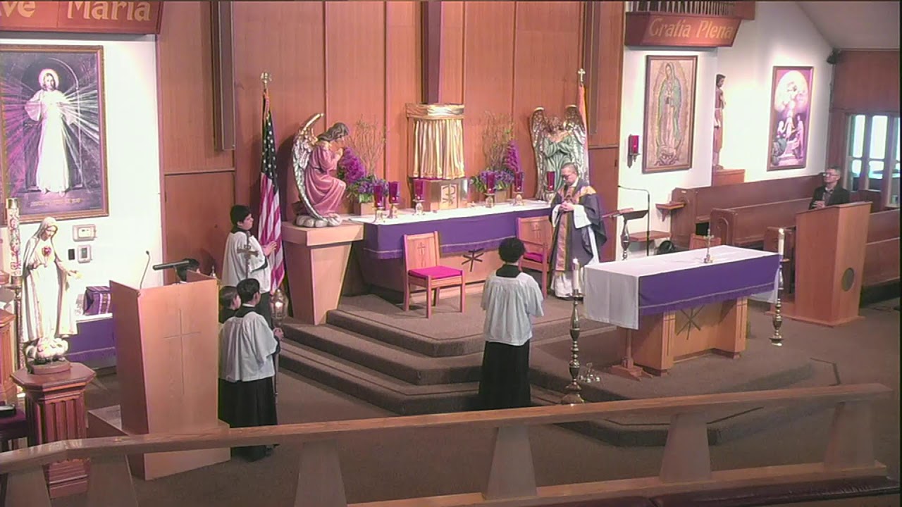 8:00am Holy Mass  - Wednesday March 11, 2026