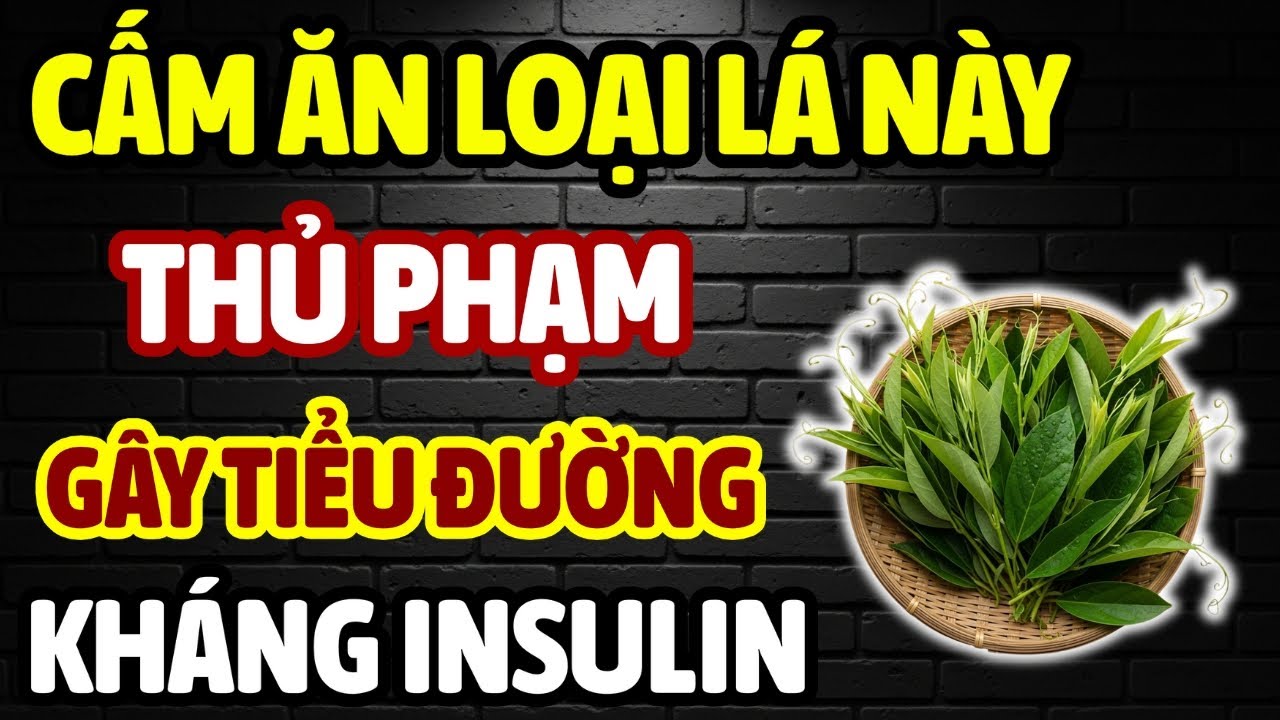 NGƯỜI TIỂU ĐƯỜNG: CẤM ĂN 7 LOẠI LÁ DÂN GIAN NÀY VÌ LÀM TĂNG ĐƯỜNG HUYẾT, GÂY KHÁNG INSULIN!