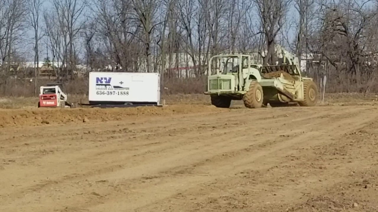 Tandem Terex scraper  2017