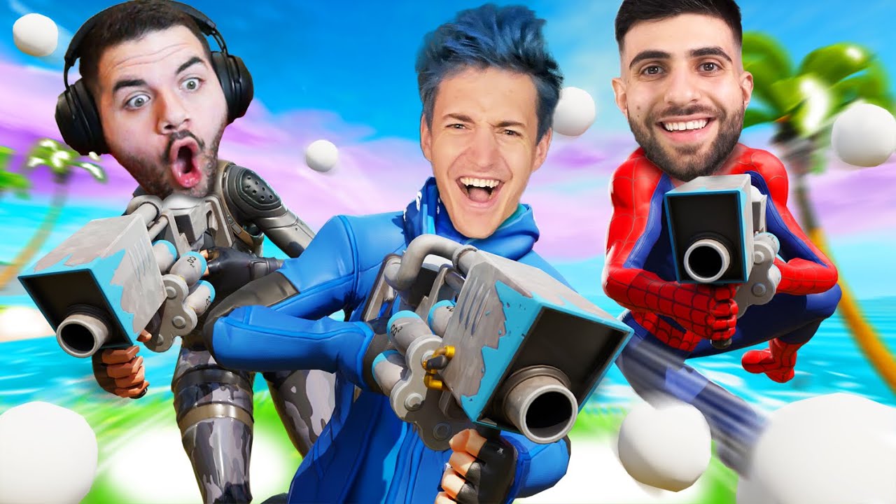 The Snow Launcher Is INSANE! Ft. SypherPK & CourageJD