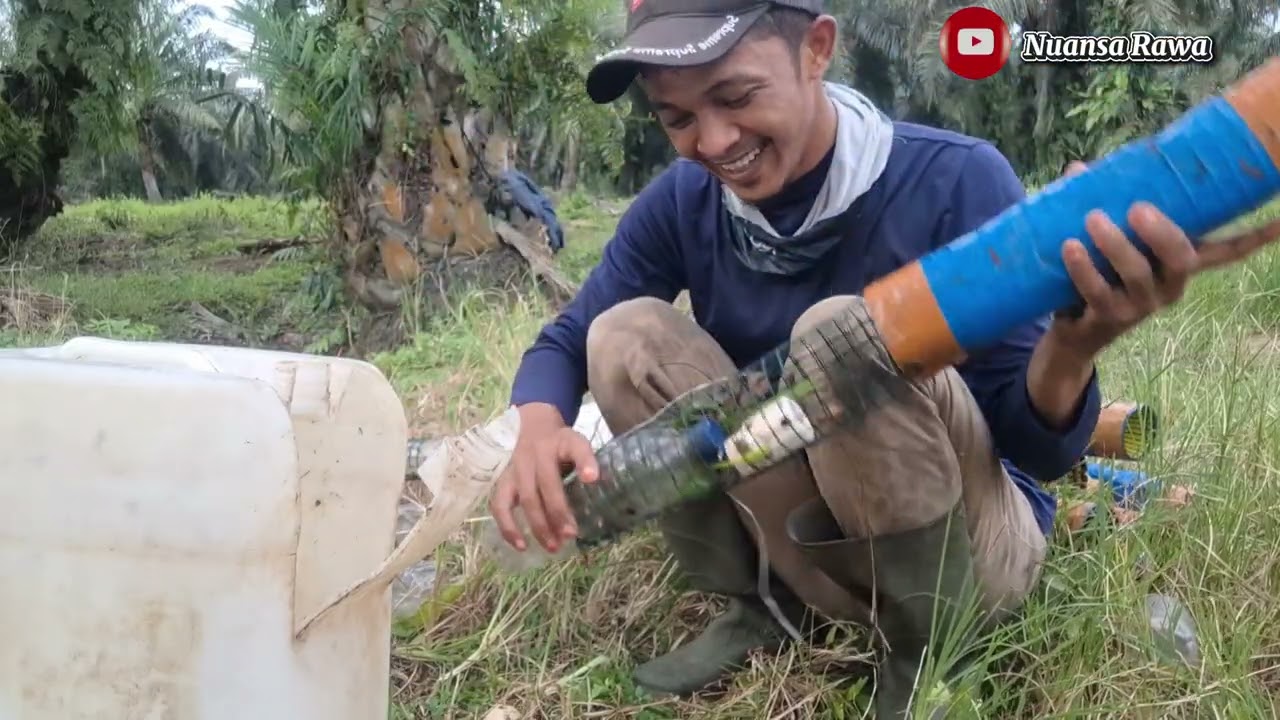 🔴parit yang tertutup 😱 ternyata memiliki belut yang bandel 