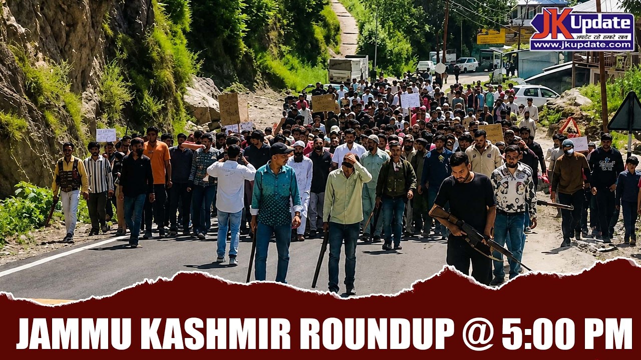 Jammu Kashmir Roundup @ 5 Pm 27 Aug 2026
