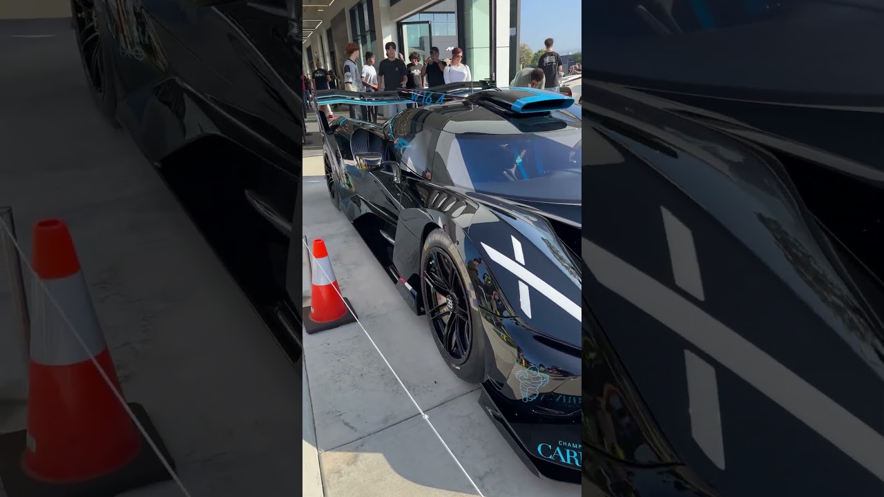 Manny Khoshbin&rsquo;s Bugatti Bolide at Bugatti Newport Beach Supercar Show #bugatti #fyp