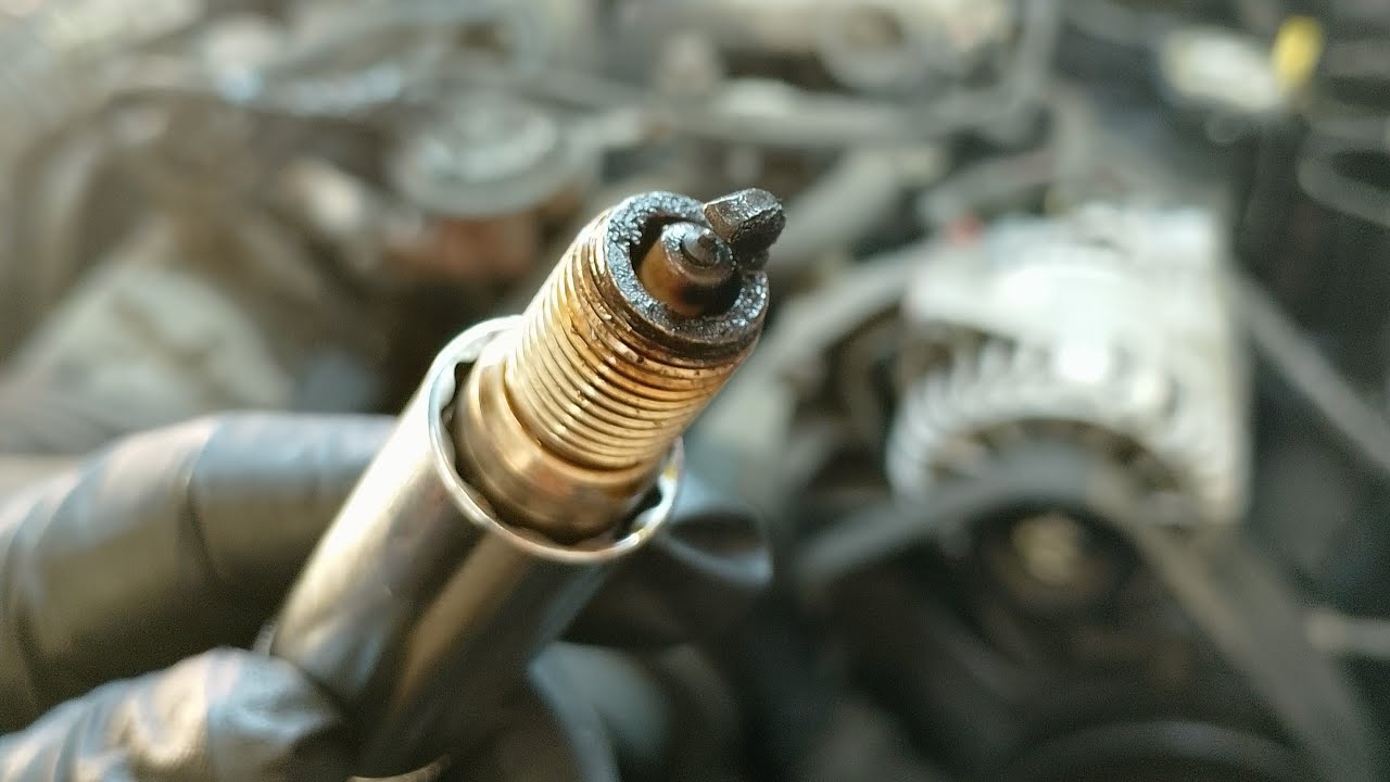 HACIENDO PRUEBA DE POR QUÉ SE LLENAN DE ACEITE LAS BUJÍAS  EN UN MUSTANG 2002