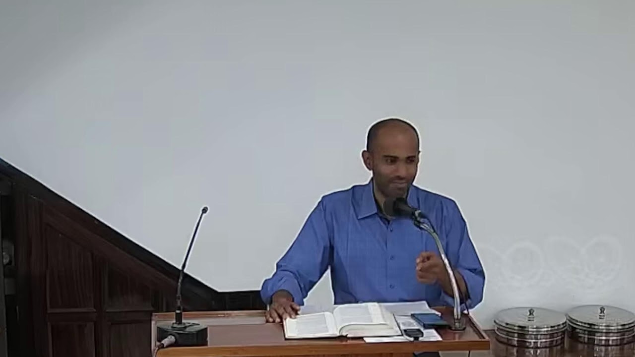 1കൊരിന്ത്യർക്കുള്ള ലേഖനത്തിൽ നിന്നും(ഭാഗം-18) 18 Jan 2026 ന് ആലുവ ബ്രദറൺ ചർച്ചിൽ വചന ശുശ്രൂഷ വേളയിൽ.