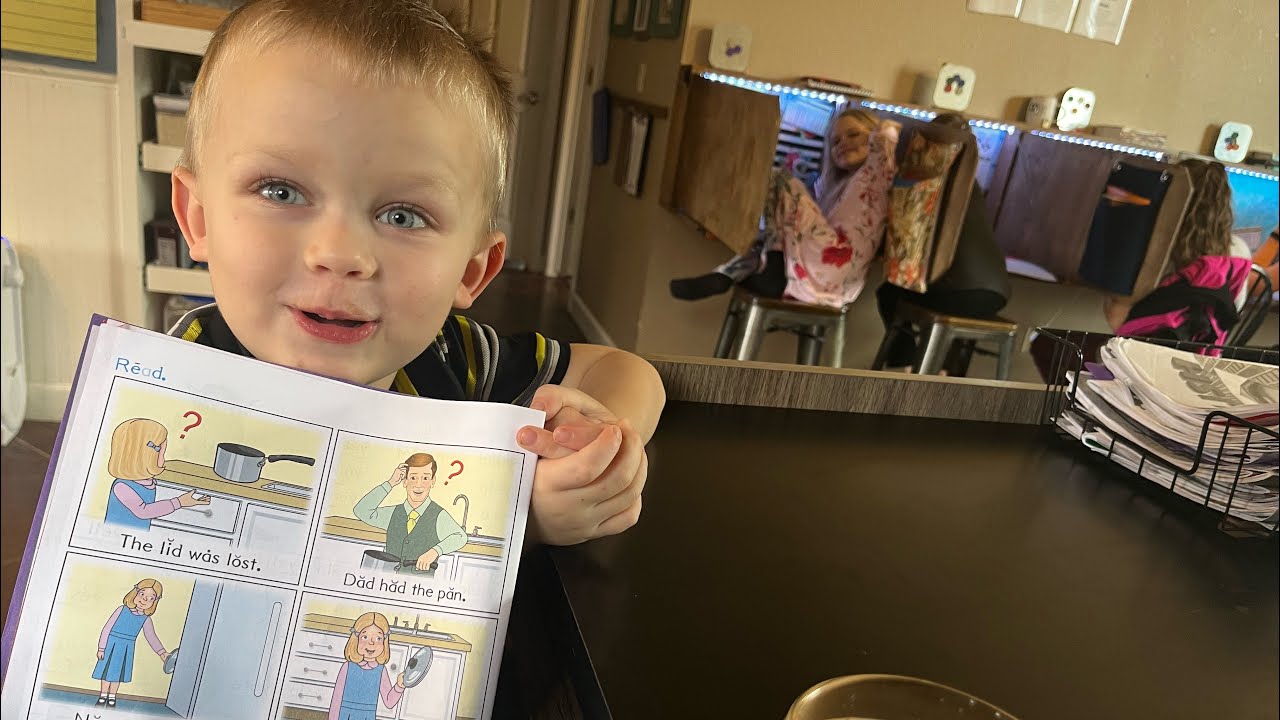 A day on the life of an ACE homeschool family: handkerchiefgal 2023