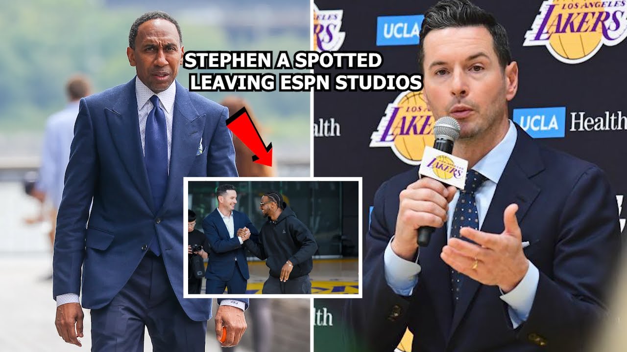 REPORT JJ Redick & Stephen A Smith BEEF Behind Scenes At ESPN Has Them Not Speaking!
