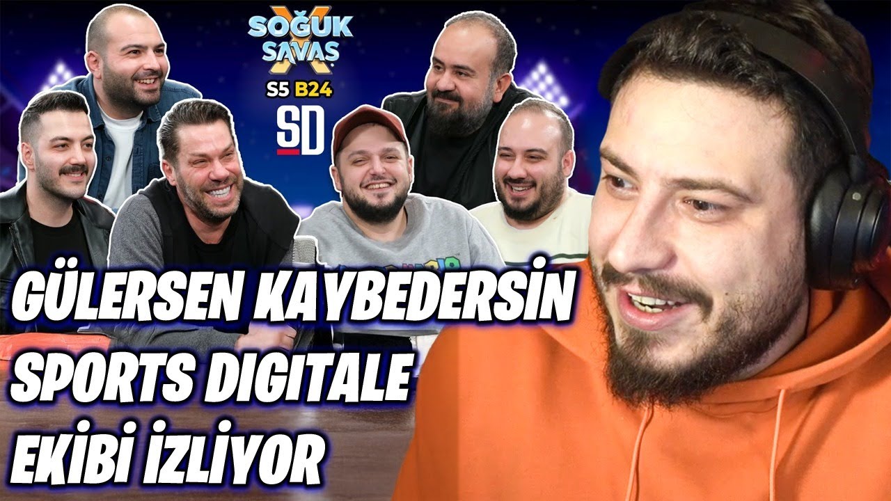ATABERK DOĞAN SOĞUK SAVAŞ SPORTS DIGITALE EKİBİ İZLİYOR!