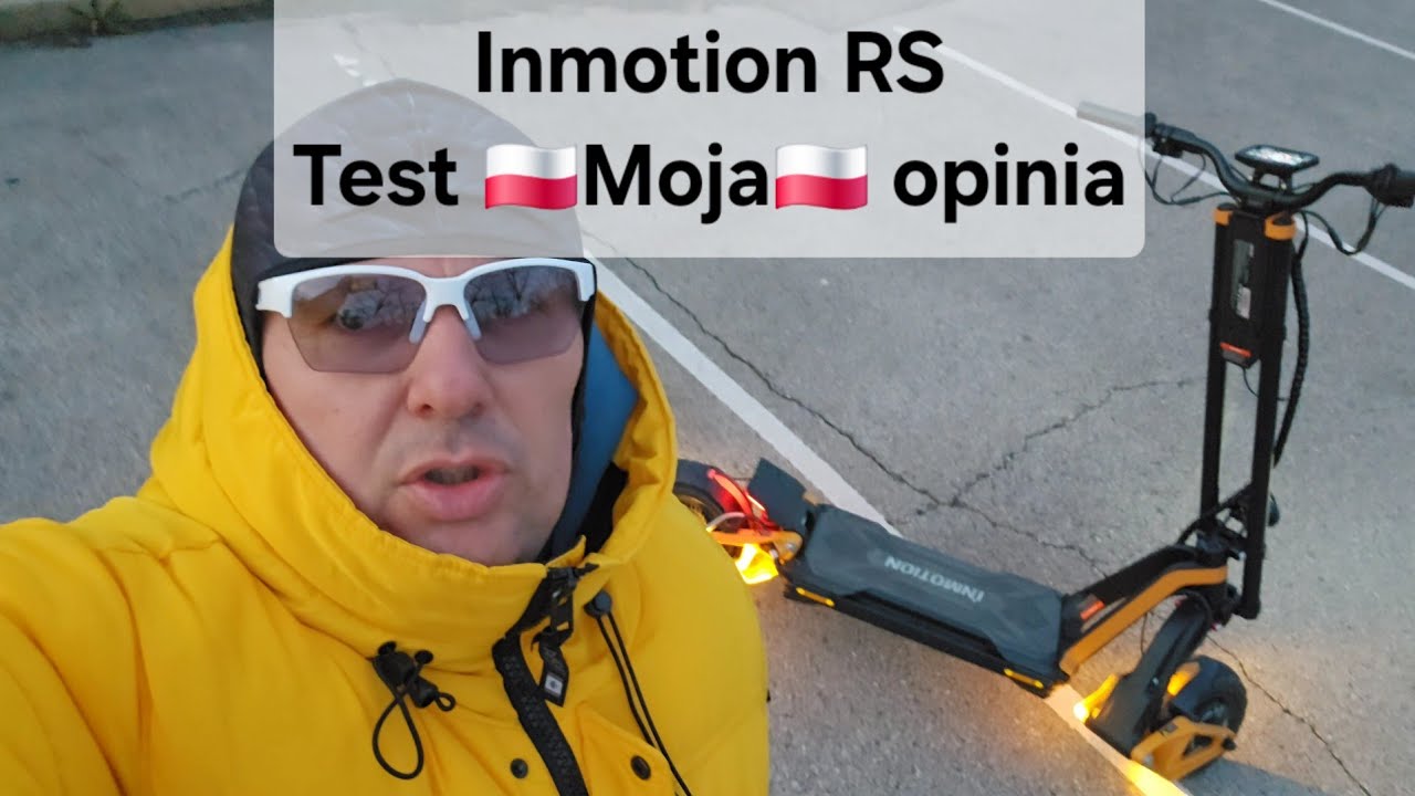Inmotion RS &ndash; Hulajnoga Potw&oacute;r! Test prędkości i recenzja 🇺🇸